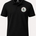 Decorus Fashion Men's Black Cotton Polo T-Shirt Mohun Bagan Edition